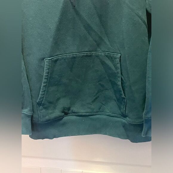 North Face Hoodie Medium Womens Deep Green Half Dome Sweatshirt Hooded - Picture 4 of 12